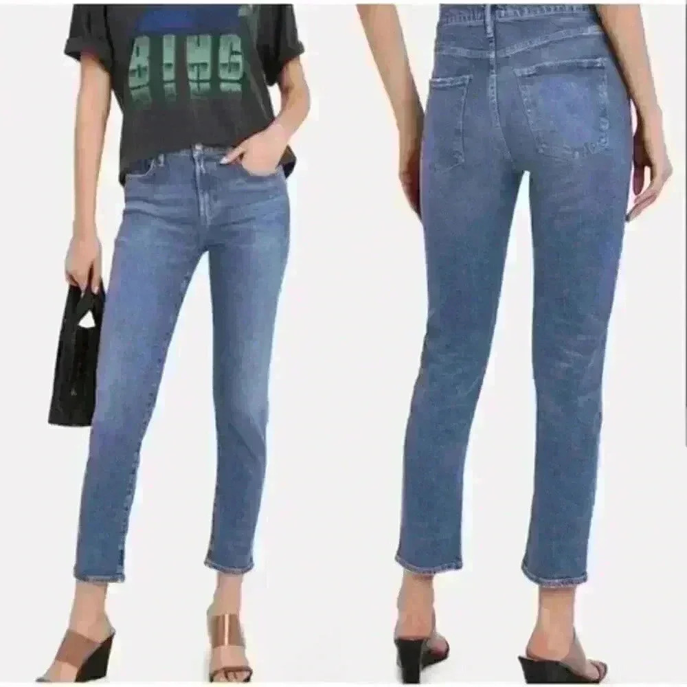 Agolde Toni high rise slim straight jeans Size 26